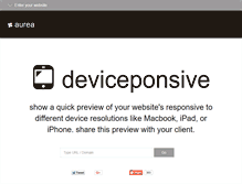Tablet Screenshot of deviceponsive.com